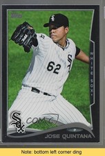 2014 Topps Black 9/63 Jose Quintana #315 READ 2r8