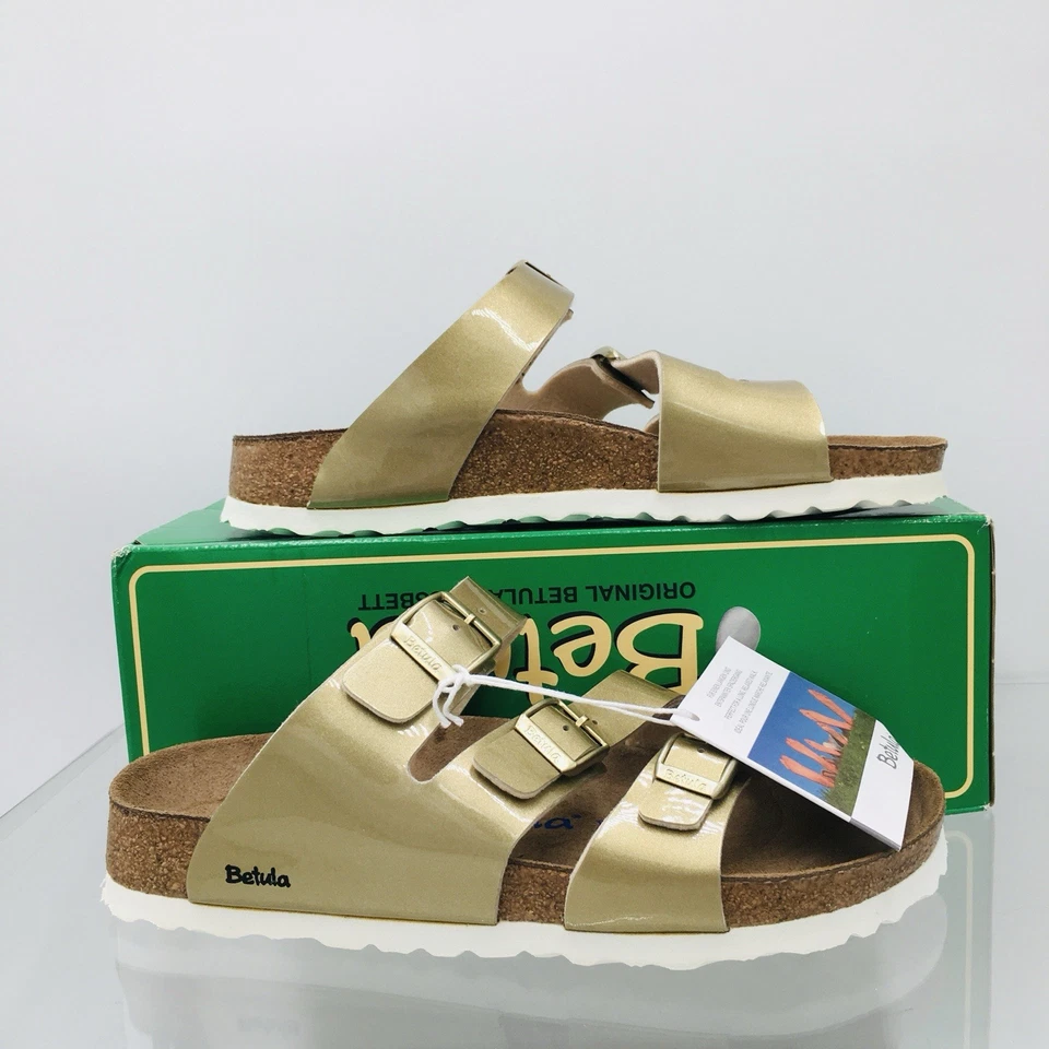 Betula Leo Weichbettung Metallic Gold - Damen Größe EU 39 US 8-8,5 schmale Passform - Bild 3 von 4