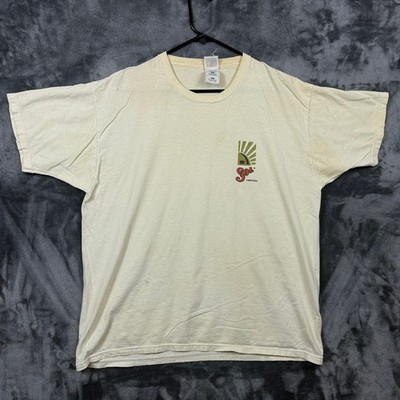 Fruit of the Loom Sol Cerveza T-Shirt Mens L Off-White Fair Beer Graphic Tee