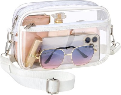 Clear Bag For Stadium Events - Clear Purses For Women Stadium Crossbody Concert