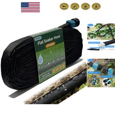 2025 50ft Soaker Hose - Customizable Drip Irrigation System for Eco Gardens