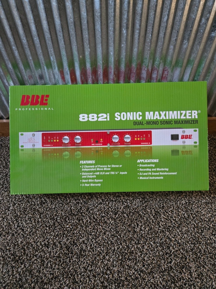 BBE 882I Dual Mono Sonic Maximizer for sale online | eBay