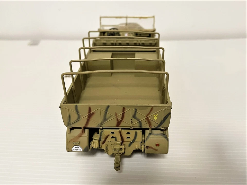 RARE CHAR TIGRE+REMORQUE PORTE CHAR + SDKFZ 9 FAMO - ATLAS -1/43-EDITION LIMITÉE - Photo 4/4