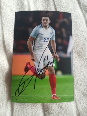 Signiertes Foto Jack Harrison England NEU 