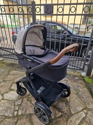 Kinderwagen Nuna Demi Grow Next Sportsitz Babyschale Timber Beige