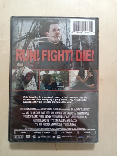 Death Hunt (DVD) Brandneu Versiegelt/Kostenloser Versand - Bild 2 von 2