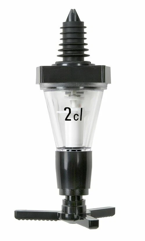 ECO Portionierer 2 cl für 3,0 - 4,5 l Flaschen Spirituosendosierer Ausgießer