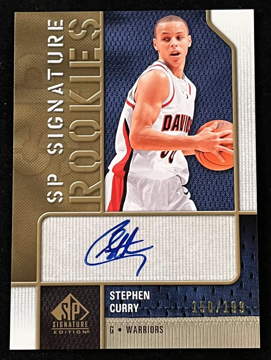 2009 EC Stephen Curry Rookie Auto #72 