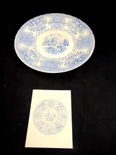 DALLAS HISTORIC SOCIETY TEXIAN TEXAS CAMPAIGN SOUVENIR PLATE 10.5" MOTTAHEDEH