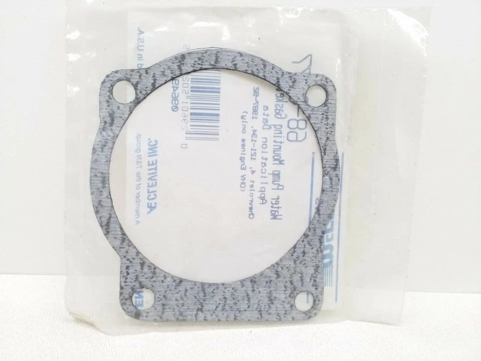 Junta de montagem da bomba de água 68-0177 McCord compatível com motores Chevrolet OVH - Imagem 2 de 2