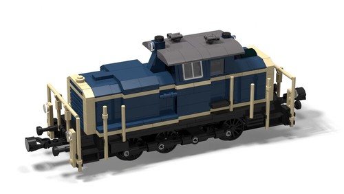 Instrukcja PDF Lokomotywa spalinowa DB BR V60 MOC Unikat do budowy z klocków LEGO© - Zdjęcie 10 z 12