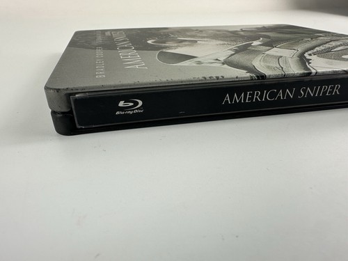 American Sniper (Blu-ray, DVD, 2015) Target Exclusive Steelbook Bradley Cooper - Picture 4 of 22