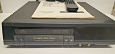 Fisher FVH-2504 Studio Standard VHS  W/Trilingual Programming, Remote & Manual