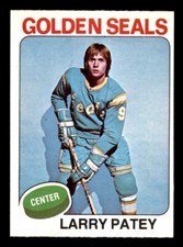 1975 OPC O-Pee-Chee Hockey #137 Larry Patey NM *e1