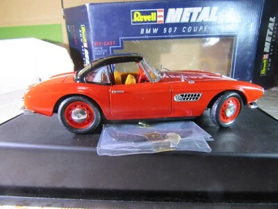 520Y Revell 8823 BMW 507 Coupé Touring Sport 1955 Rouge 1:18 + Boite - Photo 1/4