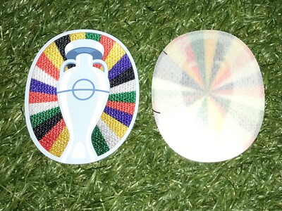 Original Euro EM 2024 Patch in Matchworn Size für DFB Deutschland EM Trikot