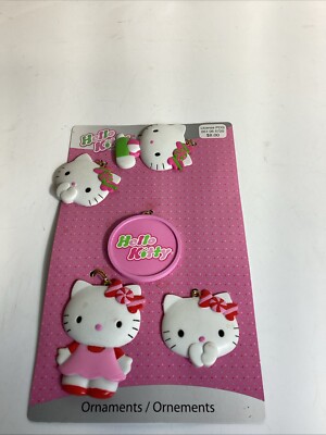 Hello kitty New Pkg Of Ornaments 