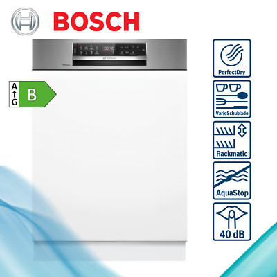 Bosch SMI6ZCS16E Einbaugeschirrspüler  teilintegrierbar  Anzahl Maßgedecke 14 
