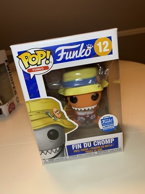 Funko Pop! Fin Du Chomp Fantastik Plastik #12 Shop Exclusive Orange 
