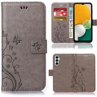 Handy Tasche FüR Samsung Galaxy A13 5G Schutz HüLle Blumen Flip Cover Wallet