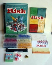Risk The Game of Global Domination Bookshelf Game 2006 Hasbro