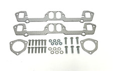 Juntas de cabezal del colector de escape + pernos para Dodge Dart 318 340 360 1968-1977