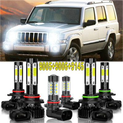 Sonnenblendstreifen Für Jeep Commander 5-Türer (2006-2010) - Passgenaue Tönungsfolie 20% Schwarz