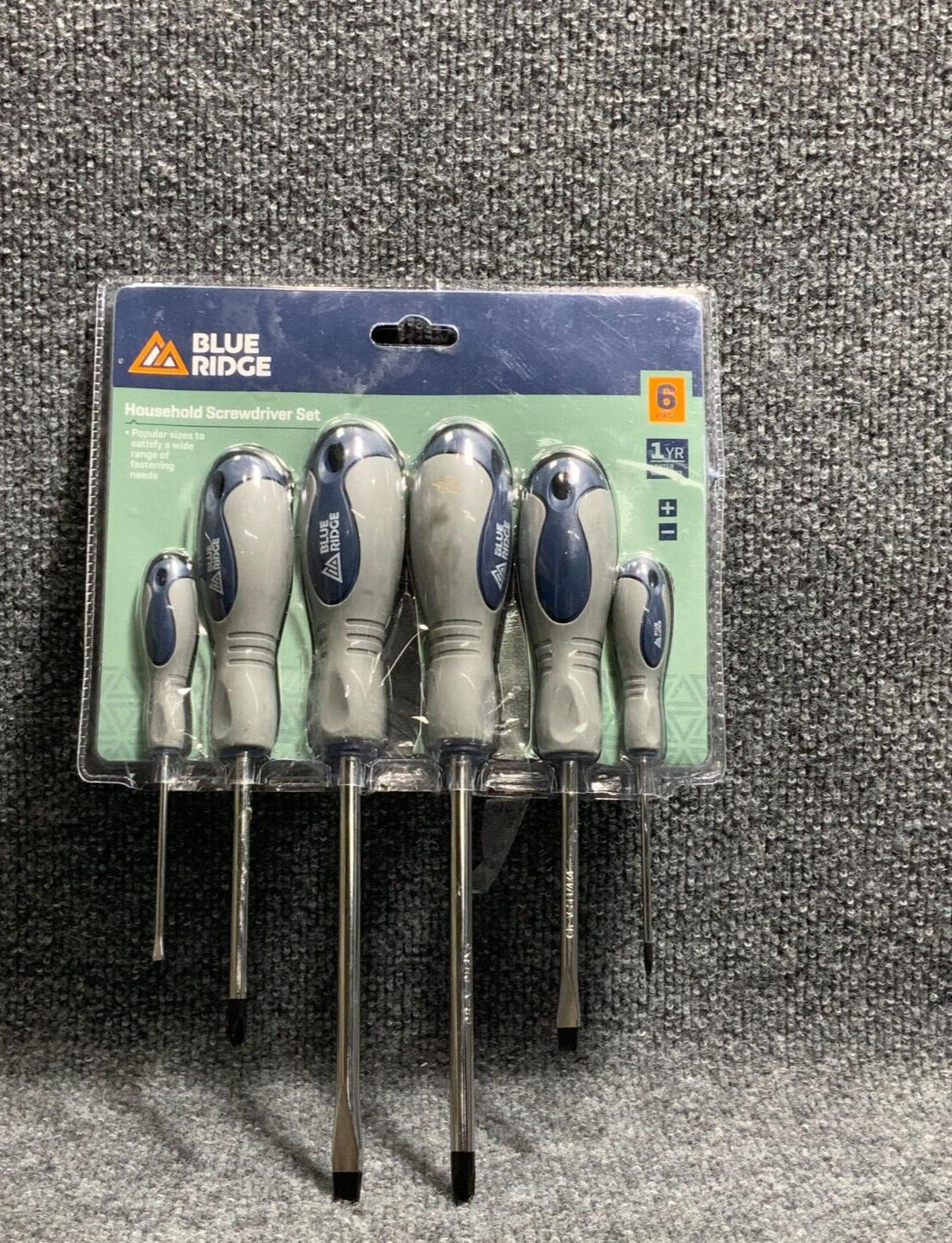 Blue Ridge 6pc Household Screwdriver 