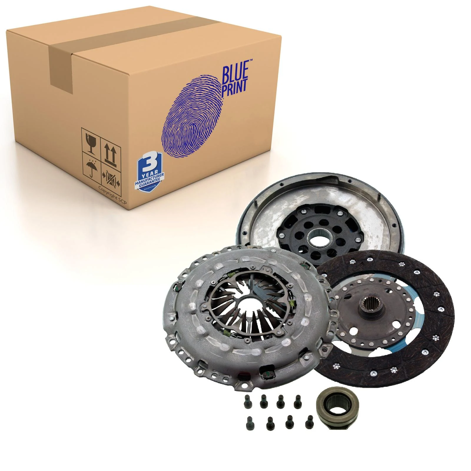 Dual Mass Flywheel DMF Kit with Clutch fits PEUGEOT 307 3B, 3E 2.0D 06 to 09 New - Image 18