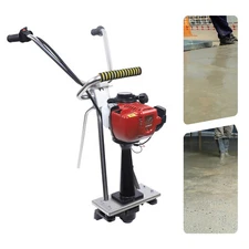 Gas Power Vibrating Concrete Power Screed Finishing Engine 4 Stroke f/ 5m Ruler
