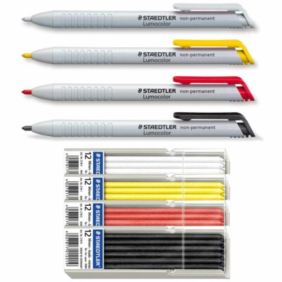 STAEDTLER Trockenmarker omnichrom 768N | Ersatzminen 218 non permanent