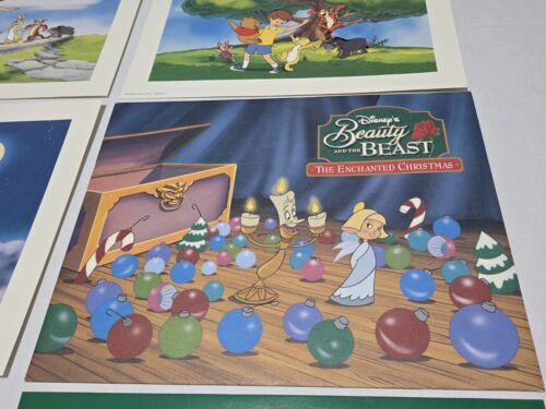 The Disney Store Exclusives: Winnie The Pooh, Beauty & The Beast Lithographs Set - Picture 2 of 12
