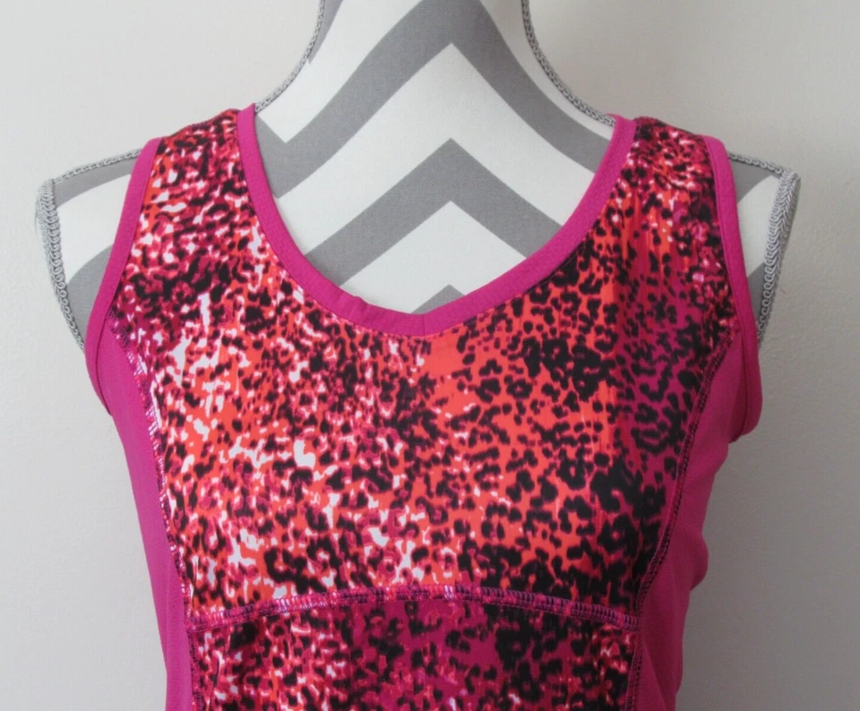 Tek Gear Dry Tek Womens 4147 Pink Sleeveless Athletic Tank Top Size Small - Image 2 of 4