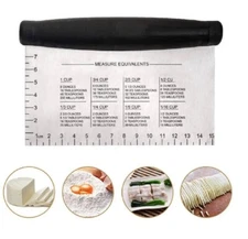 Stainless Steel Dough Bench Scraper – Pastry & Pizza Cutter w/ Measurement Scale
