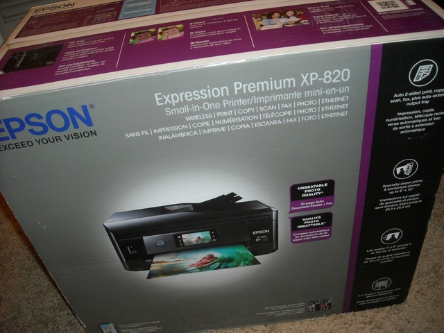 Epson xp 820 user guide