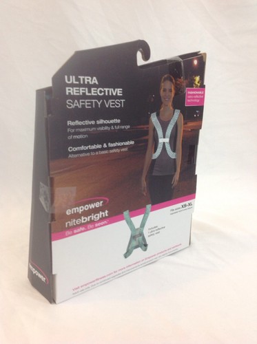 Nuovo gilet di sicurezza donna Empower ultra riflettente elegante Nitebrite Fashionista - Foto 3 di 3