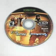 Top Spin + Amped 2 (Microsoft Xbox, 2003) Disc Only NTSC-U/C