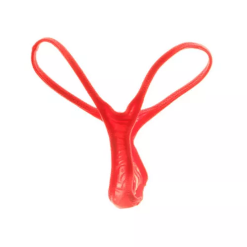 Sexy Hombres Tanga Ropa Interior T Espalda Micro Tiro Bajo Bikini Ver A Través Calzoncillos/ - Imagen 14 de 25