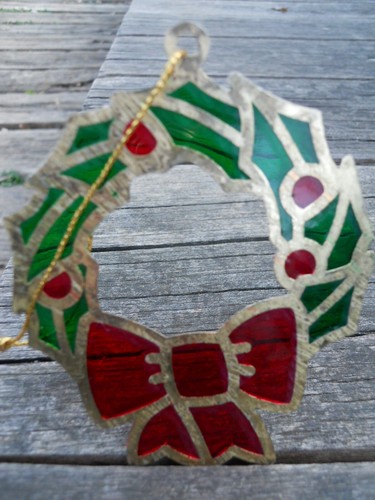 😍Decoraciones vintage de 2 árboles de Navidad hechas de vidrio y metal. Mediado - Imagen 9 de 11
