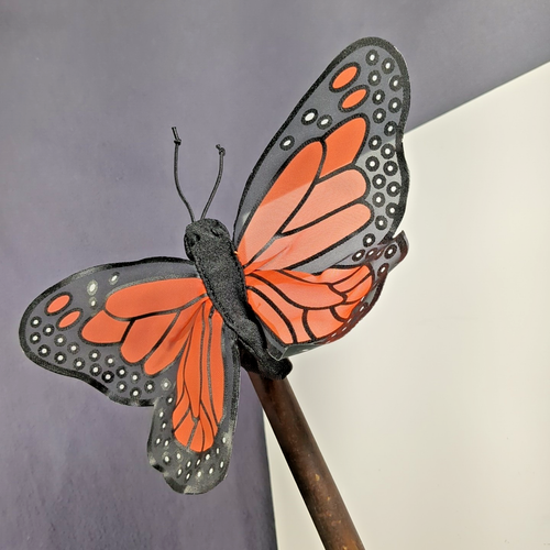 Folkmanis Mini Monarch Butterfly COSPLAY Prop Fae Fairy Finger Puppet #2156 - Picture 10 of 17