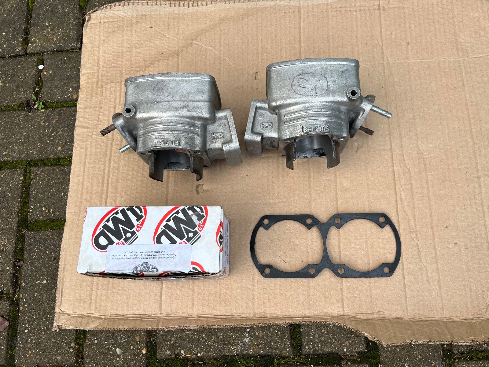 Yamaha rd350lc rd 350 lc 4l0 barrels cylinders with new rebore and
