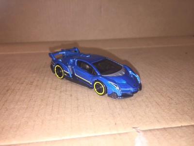 hot wheels lamborghini veneno blue