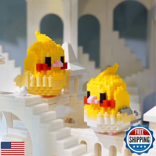 HJPLPXH Parrots Micro Mini Building Block Sets Birthday Gift for Kids, Animal - Picture 5 of 5