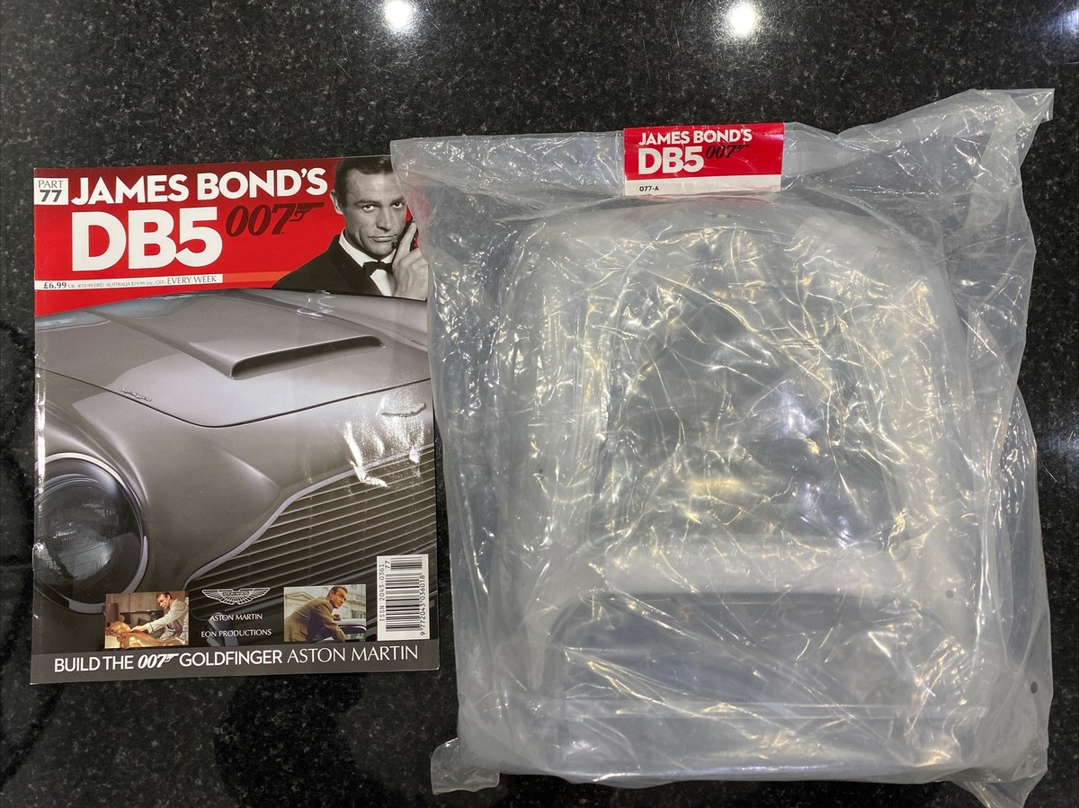 Maquette Eaglemoss 1/8 Aston Martin DB5 De James Bond 007 - Collection - 77 Pièces Incluses