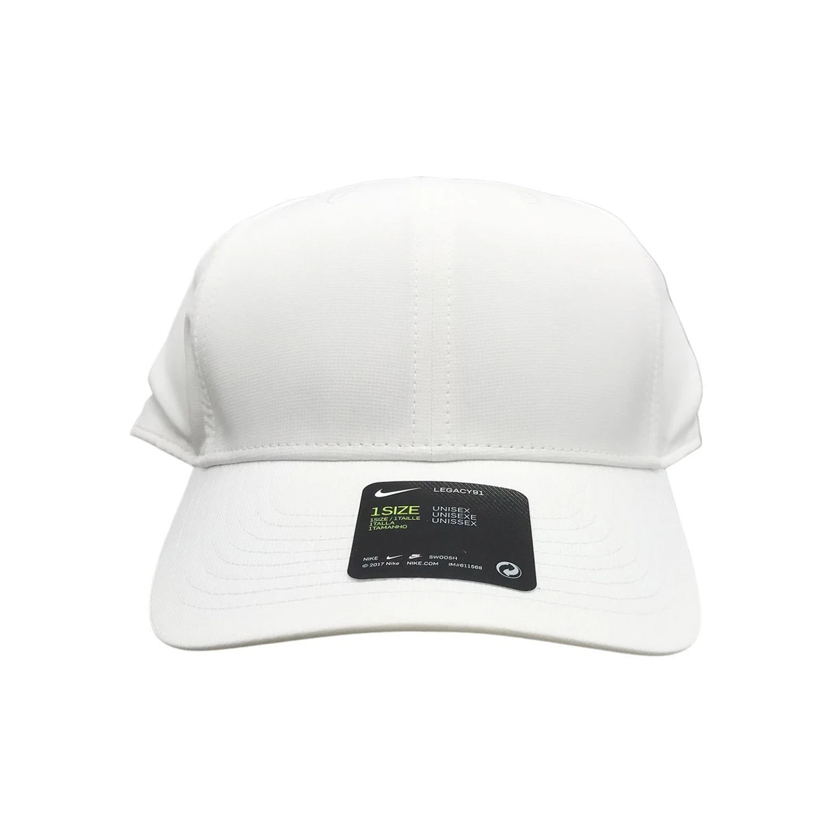 Nike Legacy 91 Blank Tech Adjustable Golf Cap Unisex Style 892652
