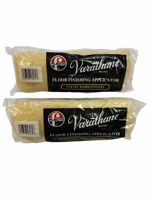 2 Flecto Vararthane Floor Finish Applicator No 989721,  Oil Based NOS 10 