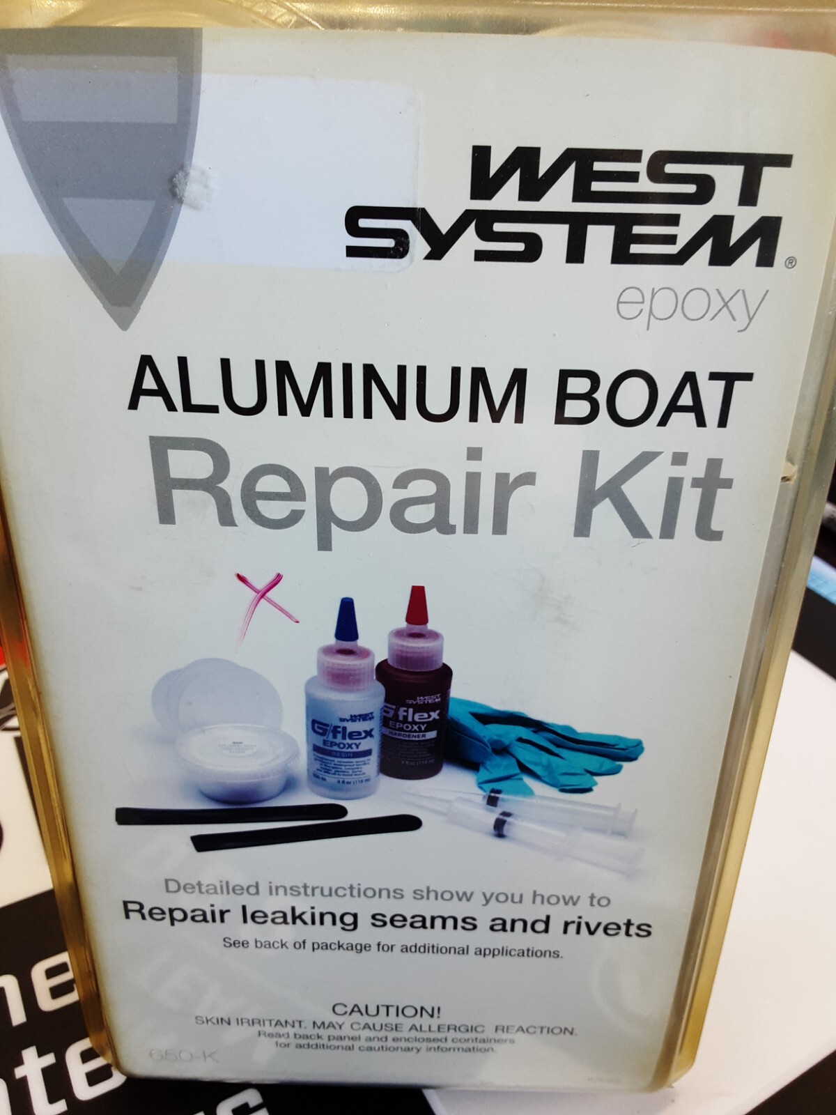 West System epoxy Aluminum Boat Repair Kit (650K) eBay