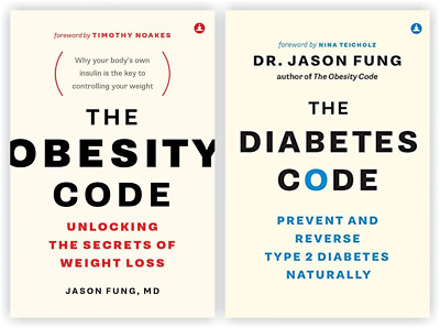 The Obesity Code & The Diabetes Code 2 Bücher Sammlung Set von Dr. Jason Fung