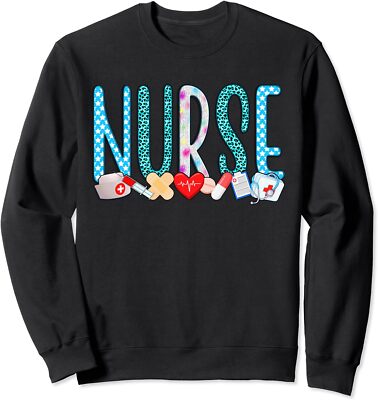 Nurses Day Nurse Life WEEK 2024 Best Day Unisex Crewneck Sweatshirt