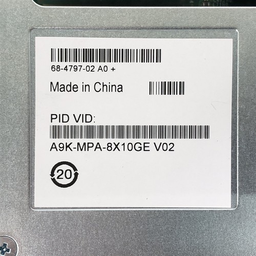 Cisco A9K-MPA-8X10GE 8 Port 10GE SFP+ Module - Minor Damage - Picture 6 of 6